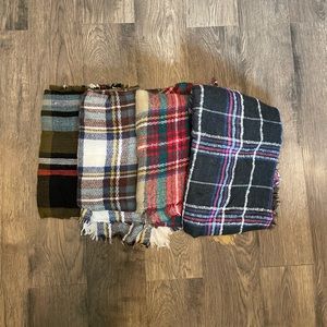Lot of Blanket Scarves